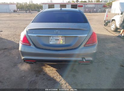 Lot #3051080218 2015 MERCEDES-BENZ S 550