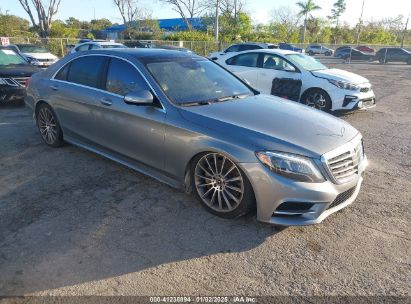 Lot #3051080218 2015 MERCEDES-BENZ S 550