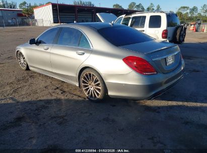 Lot #3051080218 2015 MERCEDES-BENZ S 550