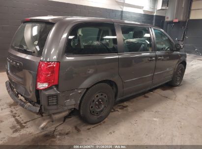 Lot #3051090021 2016 DODGE GRAND CARAVAN AMERICAN VALUE PKG