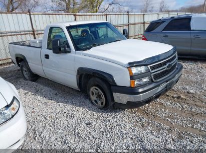 Lot #3056064523 2007 CHEVROLET SILVERADO 1500 CLASSIC WORK TRUCK