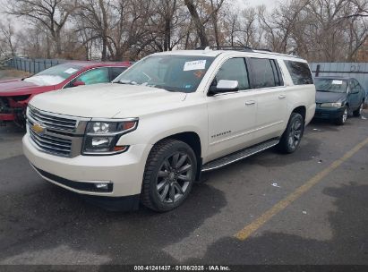 Lot #3050084679 2015 CHEVROLET SUBURBAN 1500 LTZ