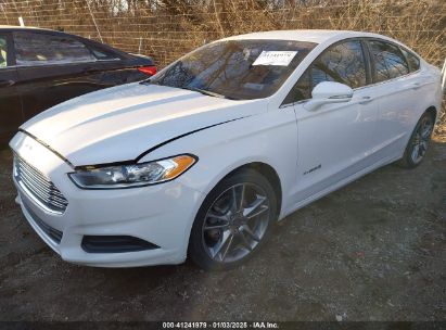 Lot #3056064514 2014 FORD FUSION HYBRID SE