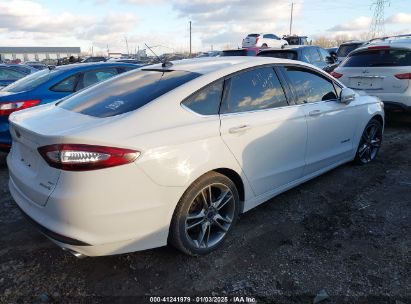 Lot #3056064514 2014 FORD FUSION HYBRID SE