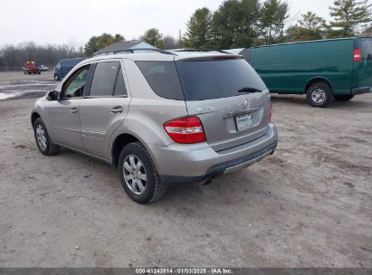 Lot #3051090014 2007 MERCEDES-BENZ ML 350 4MATIC