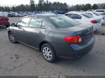 Lot #3047412026 2010 TOYOTA COROLLA LE