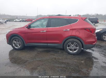 Lot #3056064765 2017 HYUNDAI SANTA FE SPORT 2.4L