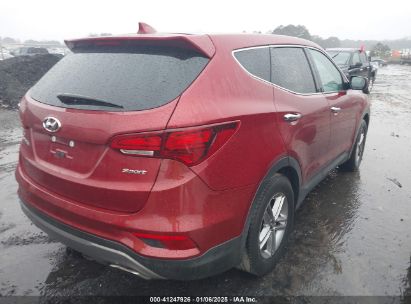 Lot #3056064765 2017 HYUNDAI SANTA FE SPORT 2.4L