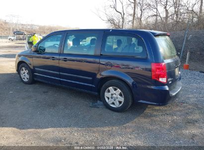 Lot #3047412023 2013 DODGE GRAND CARAVAN AMERICAN VALUE PKG