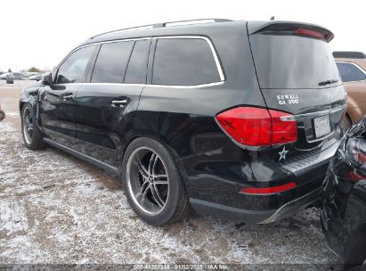 Lot #3050076167 2015 MERCEDES-BENZ GL 350 BLUETEC 4MATIC