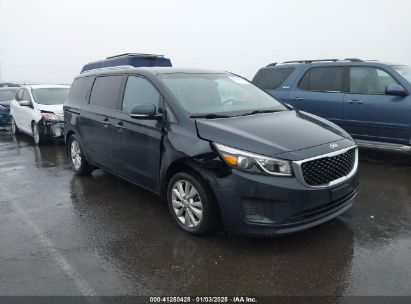 Lot #3051486980 2016 KIA SEDONA LX