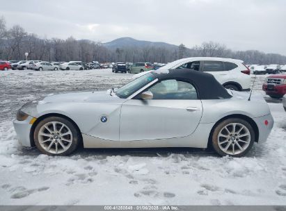 Lot #3052068692 2007 BMW Z4 3.0I