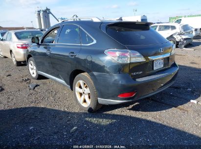 Lot #3051089954 2010 LEXUS RX 350 BASE (A6)