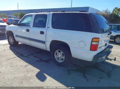 Lot #3054262532 2001 CHEVROLET SUBURBAN 1500 LS