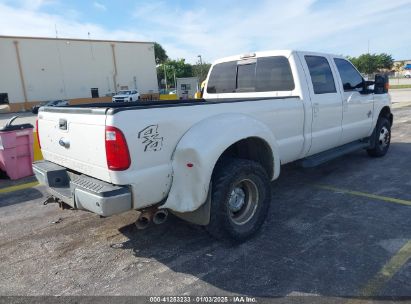 Lot #3050076146 2015 FORD F-350 LARIAT