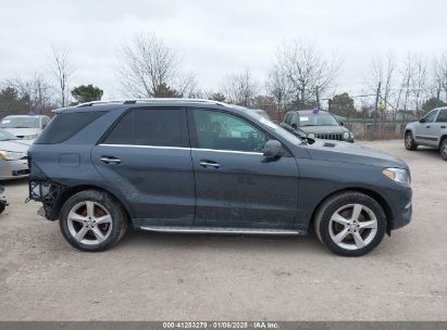 Lot #3051486824 2016 MERCEDES-BENZ GLE 350 4MATIC