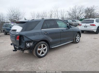 Lot #3051486824 2016 MERCEDES-BENZ GLE 350 4MATIC