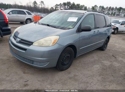 Lot #3047412019 2004 TOYOTA SIENNA LE