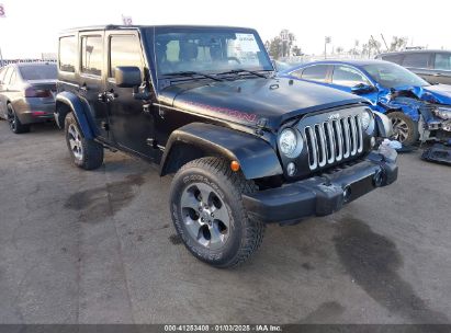 Lot #3050071934 2017 JEEP WRANGLER UNLIMITED SAHARA