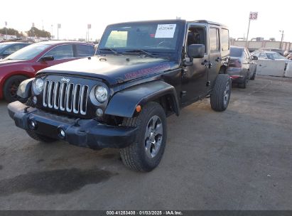 Lot #3050071934 2017 JEEP WRANGLER UNLIMITED SAHARA