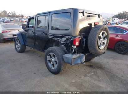 Lot #3050071934 2017 JEEP WRANGLER UNLIMITED SAHARA