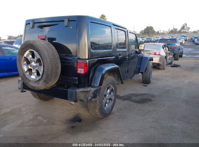 Lot #3050071934 2017 JEEP WRANGLER UNLIMITED SAHARA