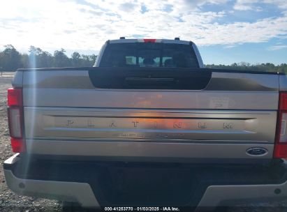 Lot #3051089918 2022 FORD F-250 PLATINUM