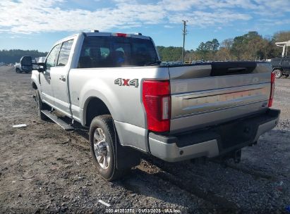 Lot #3051089918 2022 FORD F-250 PLATINUM