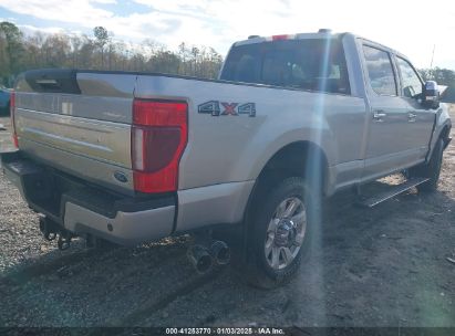 Lot #3051089918 2022 FORD F-250 PLATINUM