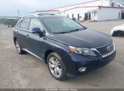 Lot #3046374262 2010 LEXUS RX 450H