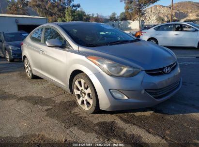 Lot #3053067504 2013 HYUNDAI ELANTRA LIMITED