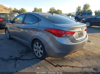 Lot #3053067504 2013 HYUNDAI ELANTRA LIMITED