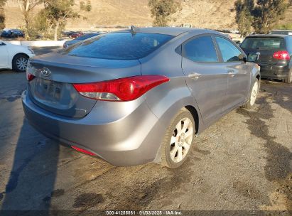 Lot #3053067504 2013 HYUNDAI ELANTRA LIMITED