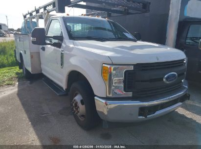 Lot #3050076123 2017 FORD F-350 CHASSIS XL