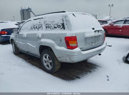 Lot #3051089897 2003 JEEP GRAND CHEROKEE OVERLAND