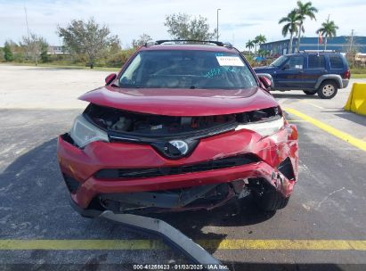 Lot #3054286318 2018 TOYOTA RAV4 HYBRID LE