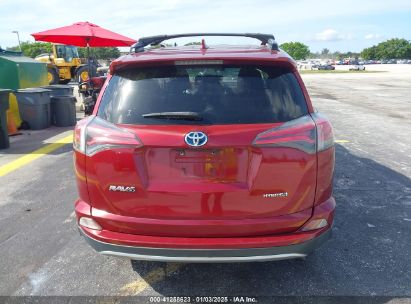 Lot #3054286318 2018 TOYOTA RAV4 HYBRID LE