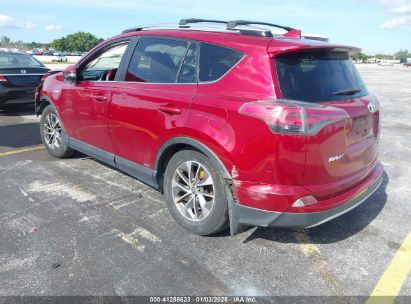 Lot #3054286318 2018 TOYOTA RAV4 HYBRID LE