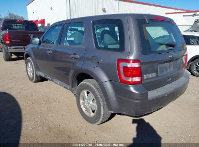 Lot #3052078424 2011 FORD ESCAPE XLS