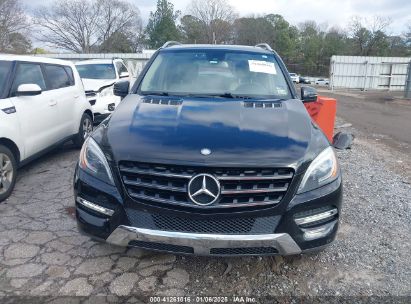 Lot #3056064115 2013 MERCEDES-BENZ ML 350 4MATIC