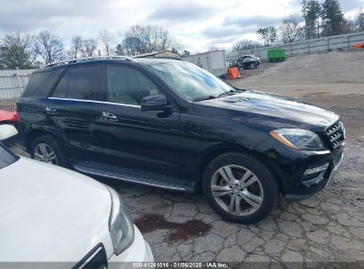 Lot #3056064115 2013 MERCEDES-BENZ ML 350 4MATIC