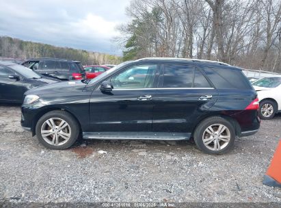 Lot #3056064115 2013 MERCEDES-BENZ ML 350 4MATIC