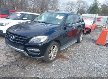 Lot #3056064115 2013 MERCEDES-BENZ ML 350 4MATIC