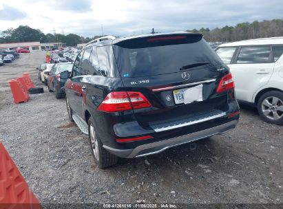 Lot #3056064115 2013 MERCEDES-BENZ ML 350 4MATIC