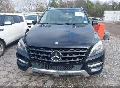 Lot #3056064115 2013 MERCEDES-BENZ ML 350 4MATIC