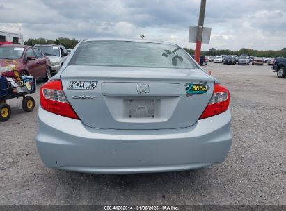 Lot #3056064101 2012 HONDA CIVIC SDN LX