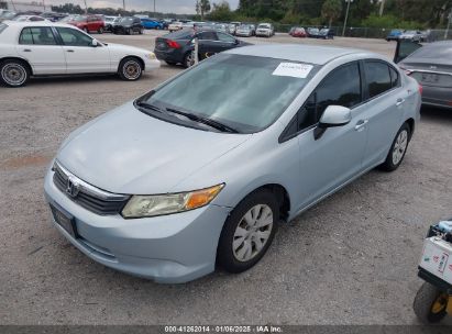 Lot #3056064101 2012 HONDA CIVIC SDN LX