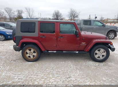 Lot #3052078410 2010 JEEP WRANGLER UNLIMITED SAHARA