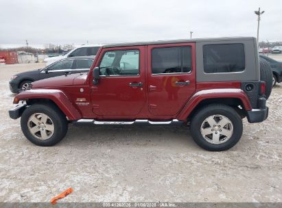 Lot #3052078410 2010 JEEP WRANGLER UNLIMITED SAHARA