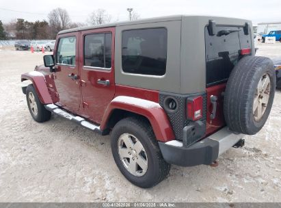 Lot #3052078410 2010 JEEP WRANGLER UNLIMITED SAHARA